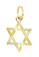 nice star of David gold baby charm